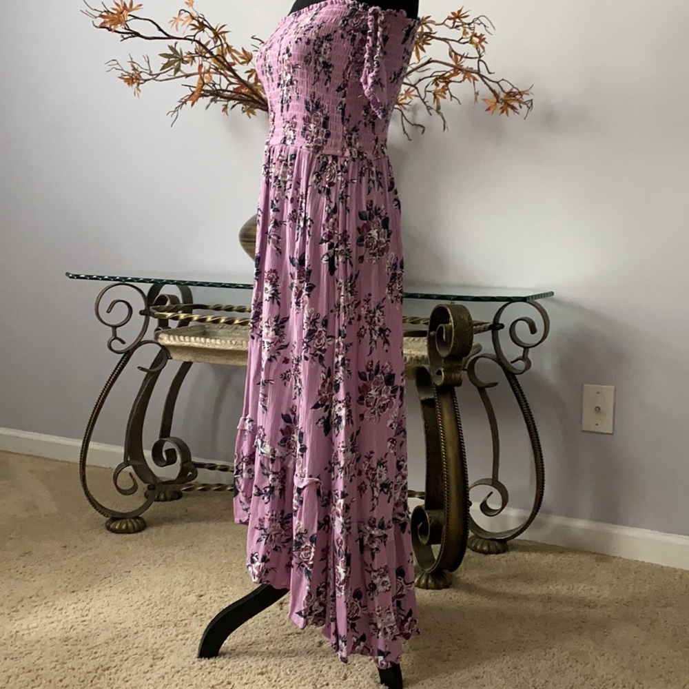 Purple floral Dress - Picture 9 of 12